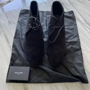 Saint Laurent | Shoes | Saint Laurent Lulu 2 Desert Boot In  display picture 3